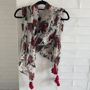 Fossil Tassel Summer Scarf